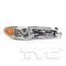 Tyc Tyc Capa Certified Headlight Assembly, 20-5121-09-9 20-5121-09-9 - alternate 4